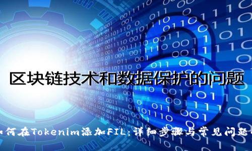 : 如何在Tokenim添加FIL:详细步骤与常见问题解析